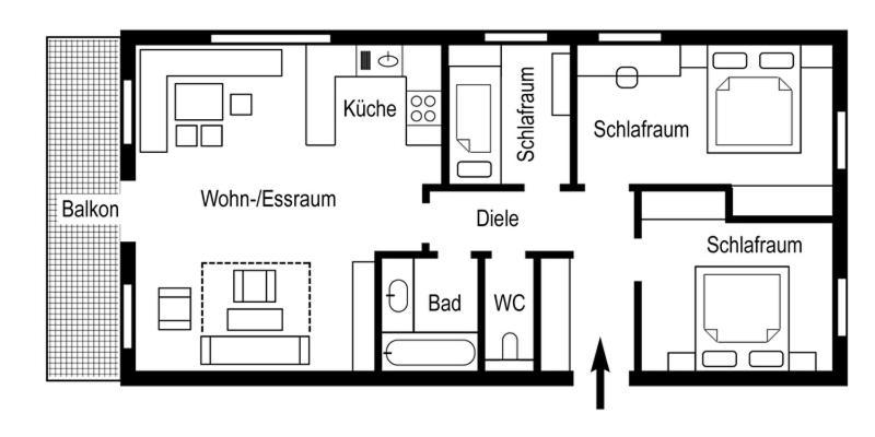 Appartements Oswaldeck Bad Kleinkirchheim Exteriör bild